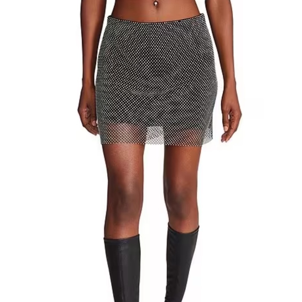 Steve Madden Charlize Skirt - Rhinestone